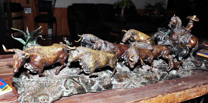172-瓜達瓜哈拉-迎賓晚宴-裝飾物-銅雕