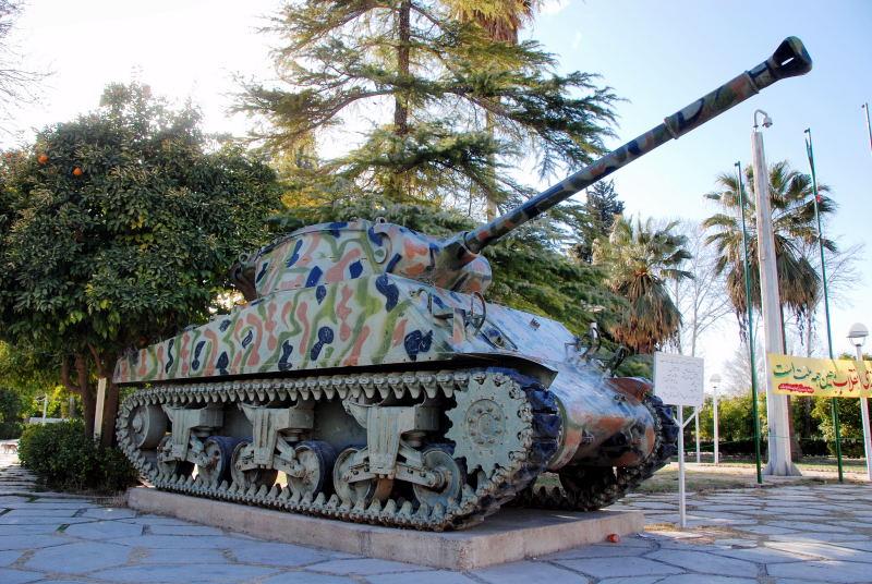 3093--色拉子-兵器博物館-伊朗製戰車
